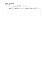 Phiếu bầu cử công đoàn