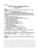 đề kiểm tra học kì 2-số 5