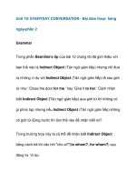 Unit 19: EVERYDAY CONVERSATION pdf