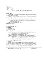 giáo án li 6 tuần 15-17