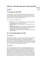 Giới thiệu tổng quan về ngôn ngữ UML pdf