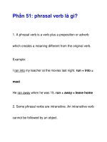 Phần 51: phrasal verb là gì? pps