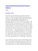 Trang trí desktop Ubuntu bằng ảnh nền theme của Windows 7 pps