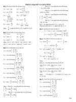 BT Dai so va Hinh hoc + phuong phap 11