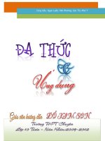 đại thức và ứng dụng potx