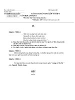 Đề thi tuyển sinh 2010 Bạc Liêu