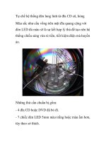 Tự chế hệ thống đèn lung linh từ đĩa CD cũ, hỏng ppsx