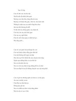 Thơ Về Mẹ Con ơi! doc