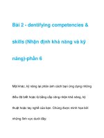Bài 2 - dentifying competencies & skills -phần 3 pdf