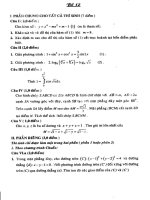 Đề toán ôn thi Đại học  2010 -12