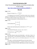 5 ĐỀ TOÁN ÔN THI ĐH. P17