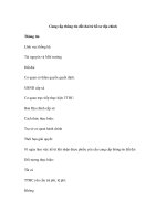 Cung cấp thông tin đất đai từ hồ sơ địa chính Thông tin Lĩnh vực thống kê: ppt