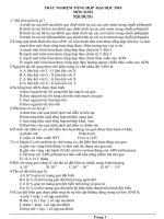 TRAC NGHIEM TONG HOP DAI HOC 2010