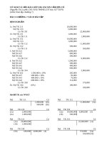 thực hành nguyên lý kế toán của sinh viên (p2) pps
