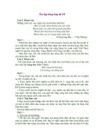 Ôn tập tổng hợp đề 10