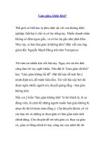 Làm giàu, khôn khó? pps