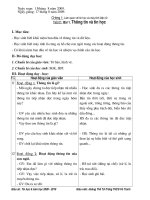 Giáo án tin học 6 Chuẩn 2009