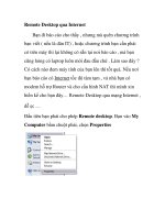 Remote Desktop qua Internet pdf