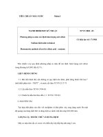 Phương pháp so màu xác định hàm lượng axit silixic - TCVN 3802 - 83 pdf