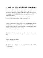 Chỉnh sửa ảnh đơn giản với PhotoFiltre ppsx