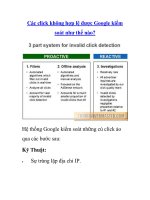 Các click không hợp lệ được Google kiểm soát như thế nào? pps