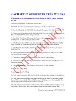 CÁCH SETUP WEBSERVER TRÊN WIN 2K3 doc