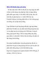 Biến USB thành công cụ đa năng pps