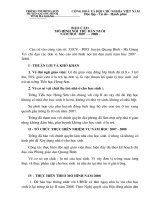 Báo cáo mô hình nội trú dân nuôi