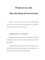 Bí mật của may mắn - Phần 6 docx