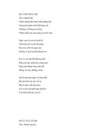 BÀI THƠ DÂNG MẸ pptx