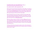 Làm thế nào để tạo một xưởng thiết kế web ( Phần 2 ) doc