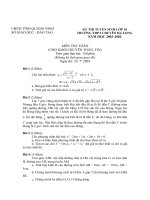 Đề chuyên Hạ Long 2003-2004