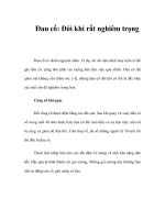 Ðau cổ: Đôi khi rất nghiêm trọng docx