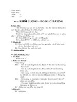 giáo án li 6 tuần 5 -14