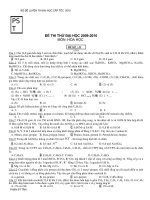 45 ĐỀ LUYỆN THI ĐẠI HỌC CẤP TỐC - (41)