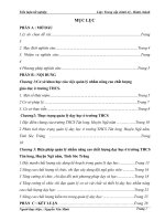 ĐỀ TÀI NGHIÊN CỨU KHOA HỌC