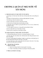 Giáo trình luật xây dựng - Chương 2 doc