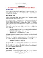 NGUYÊN LÝ KẾ TOÁN - CHƯƠNG VIII pdf