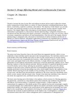Section V - Drugs Affecting Renal and Cardiovascular Function doc