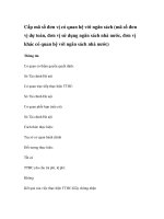 Cấp mã số đơn vị có quan hệ với ngân sách (mã số đơn vị dự toán, đơn vị sử dụng ngân sách nhà nước, đơn vị khác có quan hệ với ngân sách nhà nước) ppsx