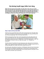 Hạ đường huyết nguy hiểm hơn tăng docx