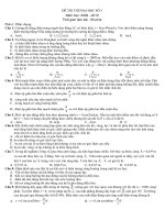 ĐỀ LUYỆN THI ĐH - LÝ 2010(D_A)