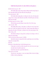 THIẾT BỊ TRẠM GỐC CỦA HỆ THỐNG GSM (phần 2) potx