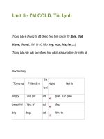 Unit 5 - I''''M COLD. doc