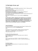 1 số thủ thuật với note- pad pps