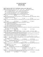 ĐỀ THI THỬ ĐH 2010 MÔN HOÁ