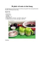 30 phút với món cà tím bung pdf