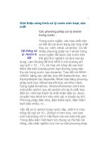 công trình xử lý nước sinh hoạt docx