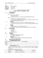 Phản ứng oxi hóa khử Hóa 10