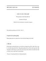 TIÊU CHUẨN VIỆT NAM TCVN 5459-1991 CHẤT TẨY RỬA TỔNG HỢP Phương pháp xác pptx